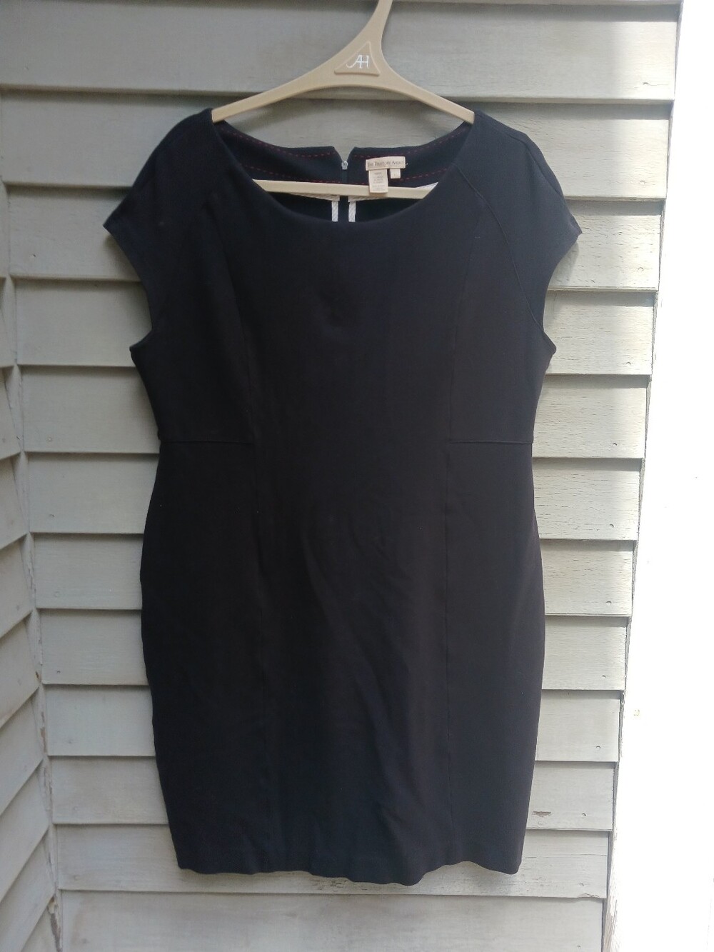 Simple Black Sheath By Territory Ahead, Womens Size 16